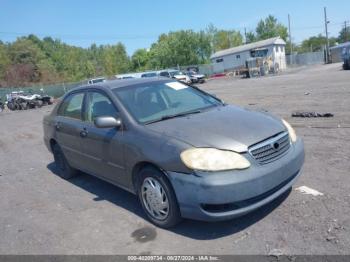  Salvage Toyota Corolla