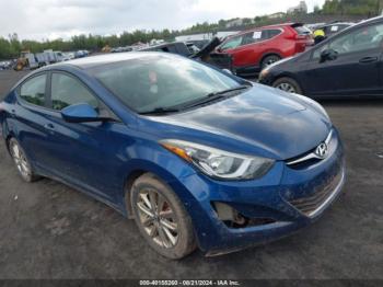  Salvage Hyundai ELANTRA