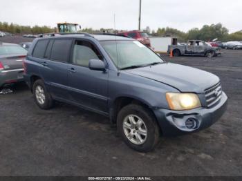  Salvage Toyota Highlander