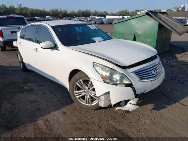  Salvage INFINITI G37