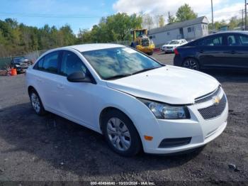  Salvage Chevrolet Cruze