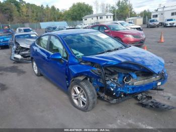  Salvage Chevrolet Cruze