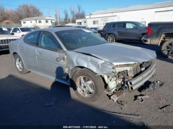  Salvage Pontiac Grand Prix