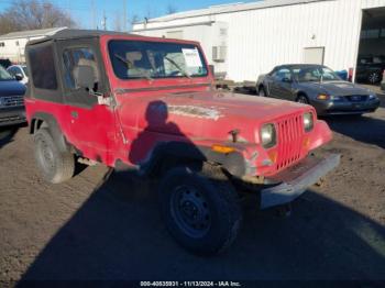  Salvage Jeep Wrangler