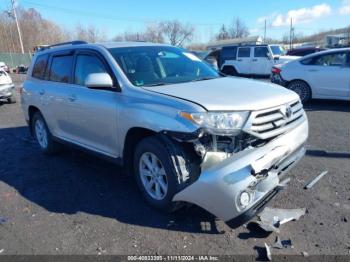  Salvage Toyota Highlander