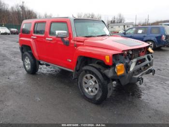  Salvage HUMMER H3 Suv