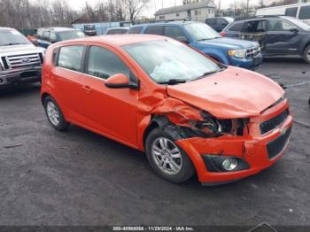  Salvage Chevrolet Sonic