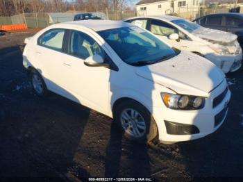  Salvage Chevrolet Sonic