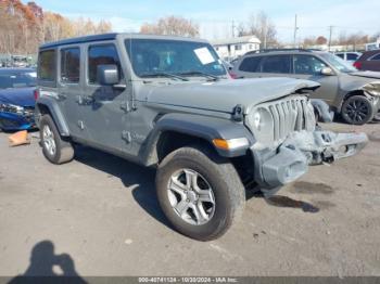  Salvage Jeep Wrangler