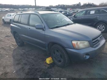  Salvage Toyota Highlander