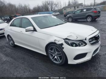  Salvage Mercedes-Benz E-Class