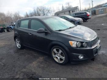  Salvage Chevrolet Sonic