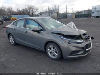  Salvage Chevrolet Cruze