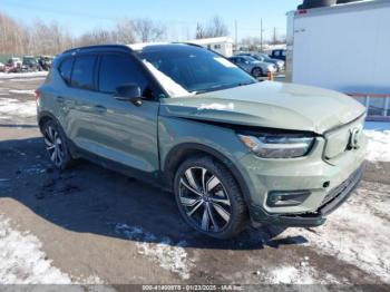  Salvage Volvo Xc40 Recharge Pure Electr