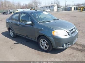  Salvage Chevrolet Aveo