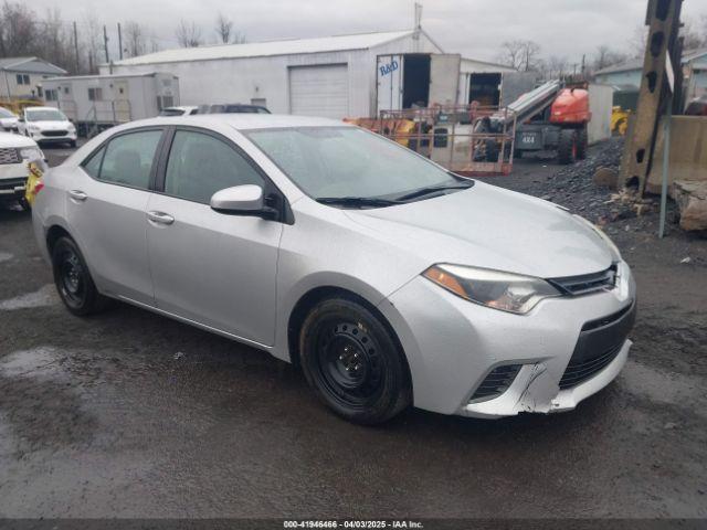 Salvage Toyota Corolla