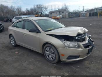 Salvage Chevrolet Cruze