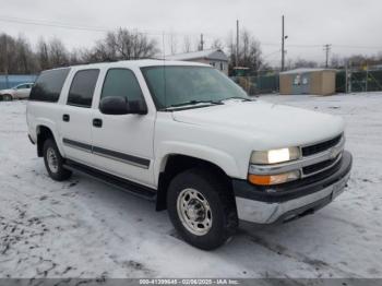  Salvage Chevrolet Suburban 2500