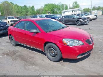  Salvage Pontiac G6