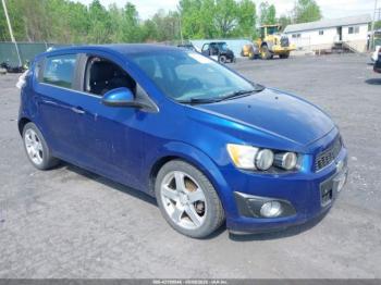  Salvage Chevrolet Sonic