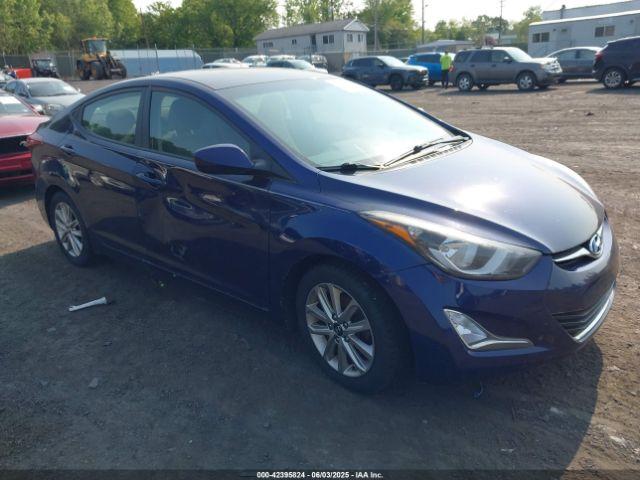  Salvage Hyundai ELANTRA