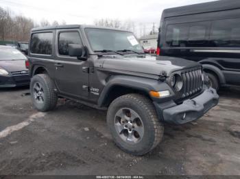  Salvage Jeep Wrangler