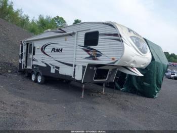  Salvage Forest River Puma 5th Wheel