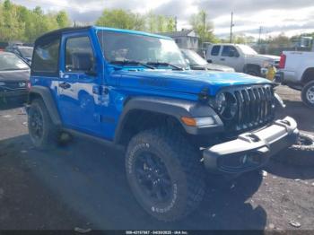  Salvage Jeep Wrangler