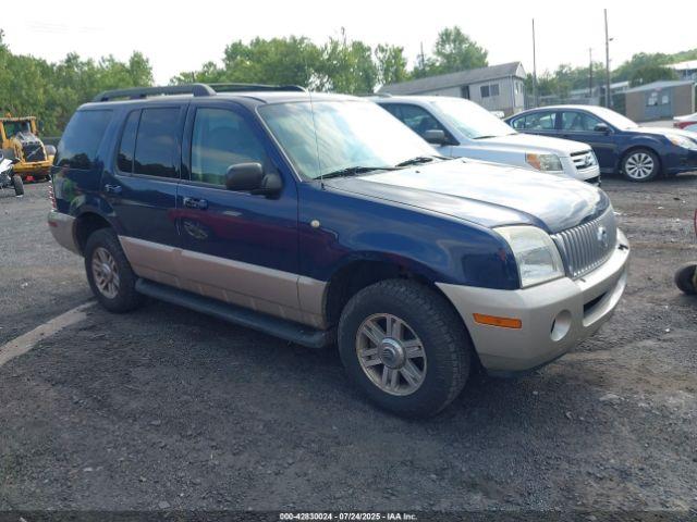  Salvage Mercury Mountaineer