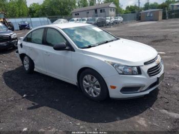  Salvage Chevrolet Cruze