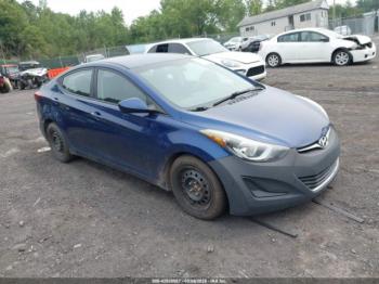  Salvage Hyundai ELANTRA