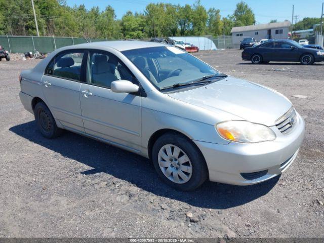 Salvage Toyota Corolla