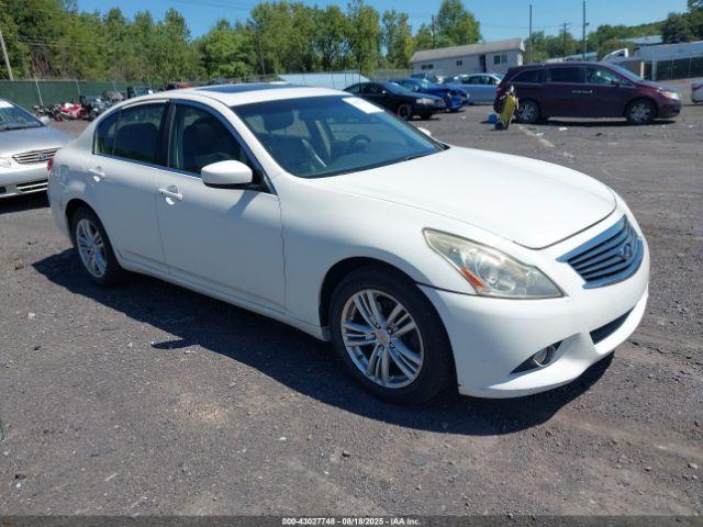  Salvage INFINITI G25x