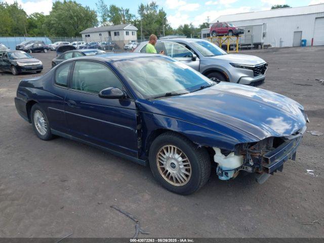  Salvage Chevrolet Monte Carlo