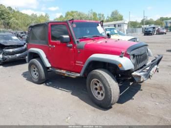  Salvage Jeep Wrangler