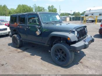  Salvage Jeep Wrangler