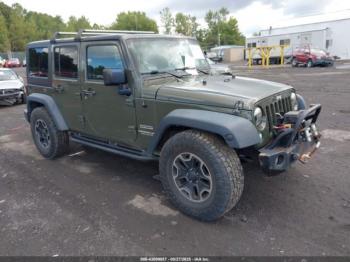  Salvage Jeep Wrangler