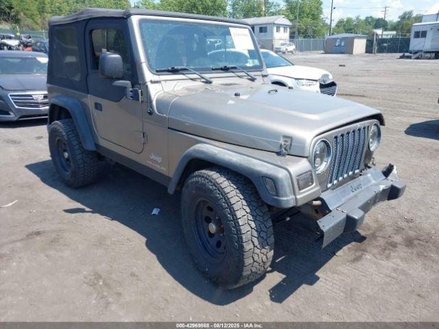  Salvage Jeep Wrangler