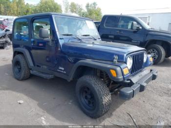  Salvage Jeep Wrangler