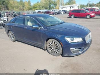  Salvage Lincoln MKZ