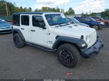  Salvage Jeep Wrangler