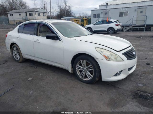  Salvage INFINITI G37x