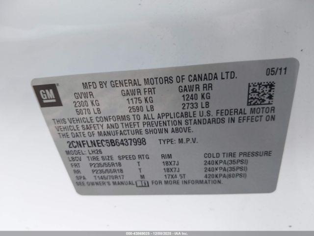 Chevrolet Equinox 2lt Image 10