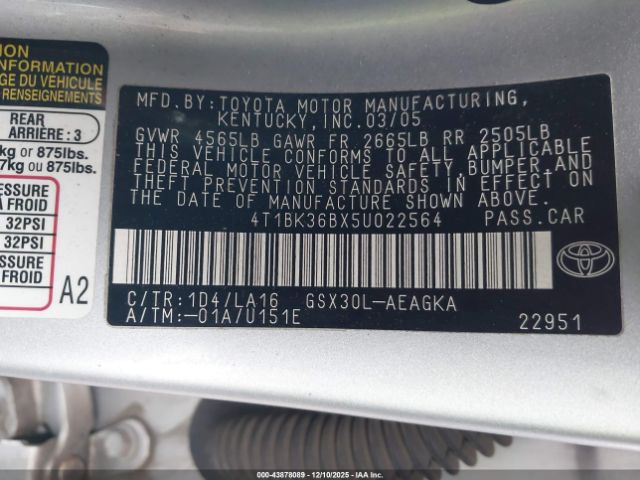 Toyota Avalon Xls Image 11