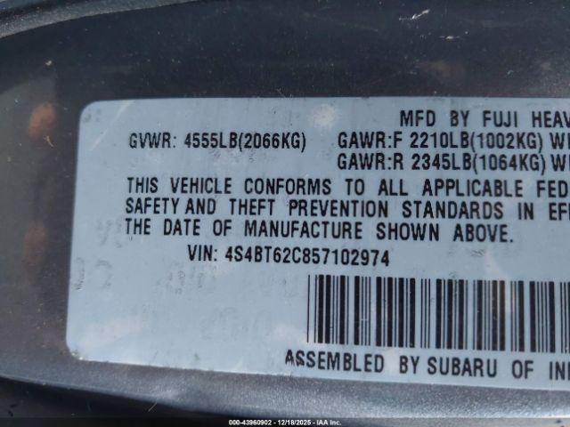 Subaru Baja Sport Image 10