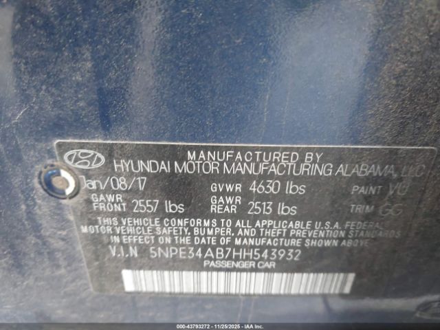 Hyundai SONATA Limited 2.0t Image 15