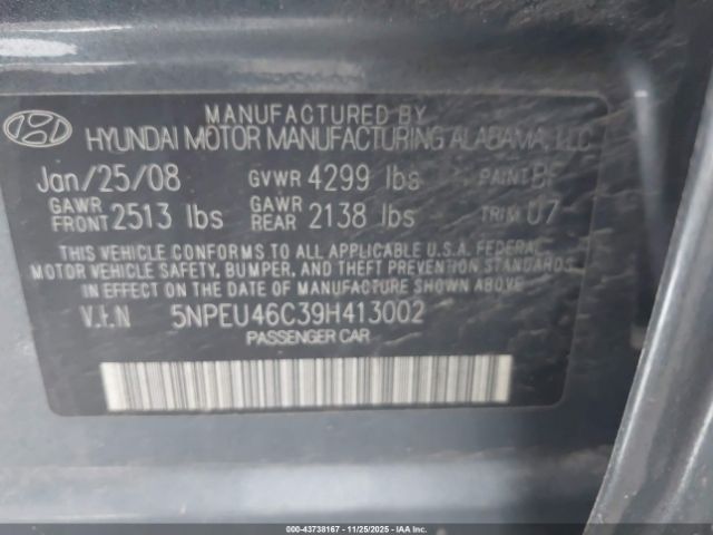 Hyundai SONATA Limited Image 8