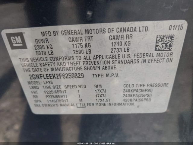 Chevrolet Equinox Ls Image 6