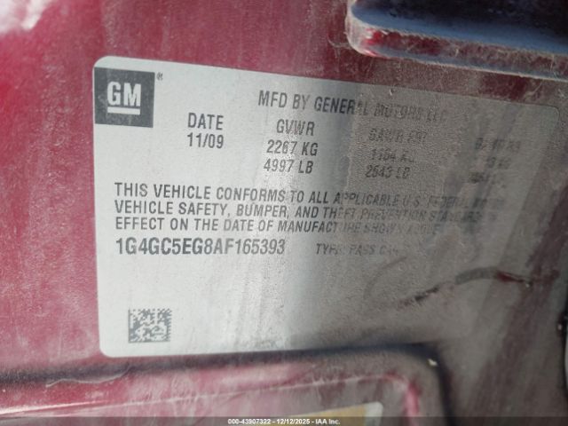 Buick LaCrosse Cxl Image 7