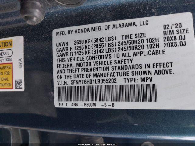 Honda Pilot Awd Elite Image 7